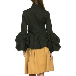 TOV Holy Tops - NWT Tov Holy Black Romantic Renaissance Blouse M TOV Holy Tops - NWT Tov Holy Black Romantic Renaissance Blouse M